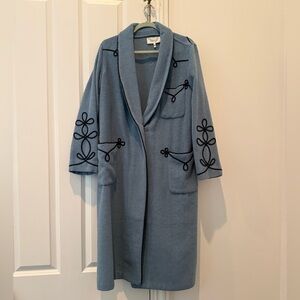 THE GREAT. Western Soutache Coat